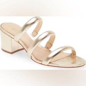 Schutz Olly Block Heel Sandal‎  Sz 10.5B